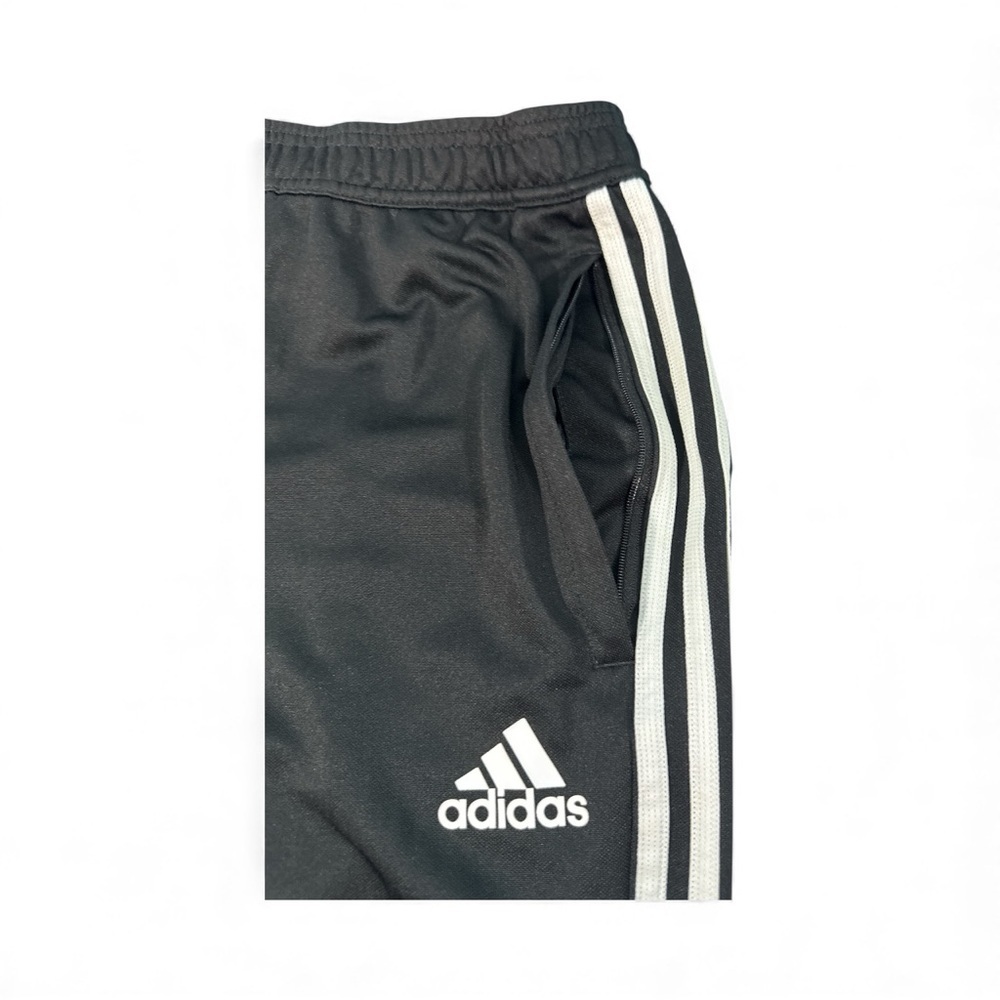 Adidas Climacool Jogger Athletic Pants Adult Small Black Ankle Zip & Pocket